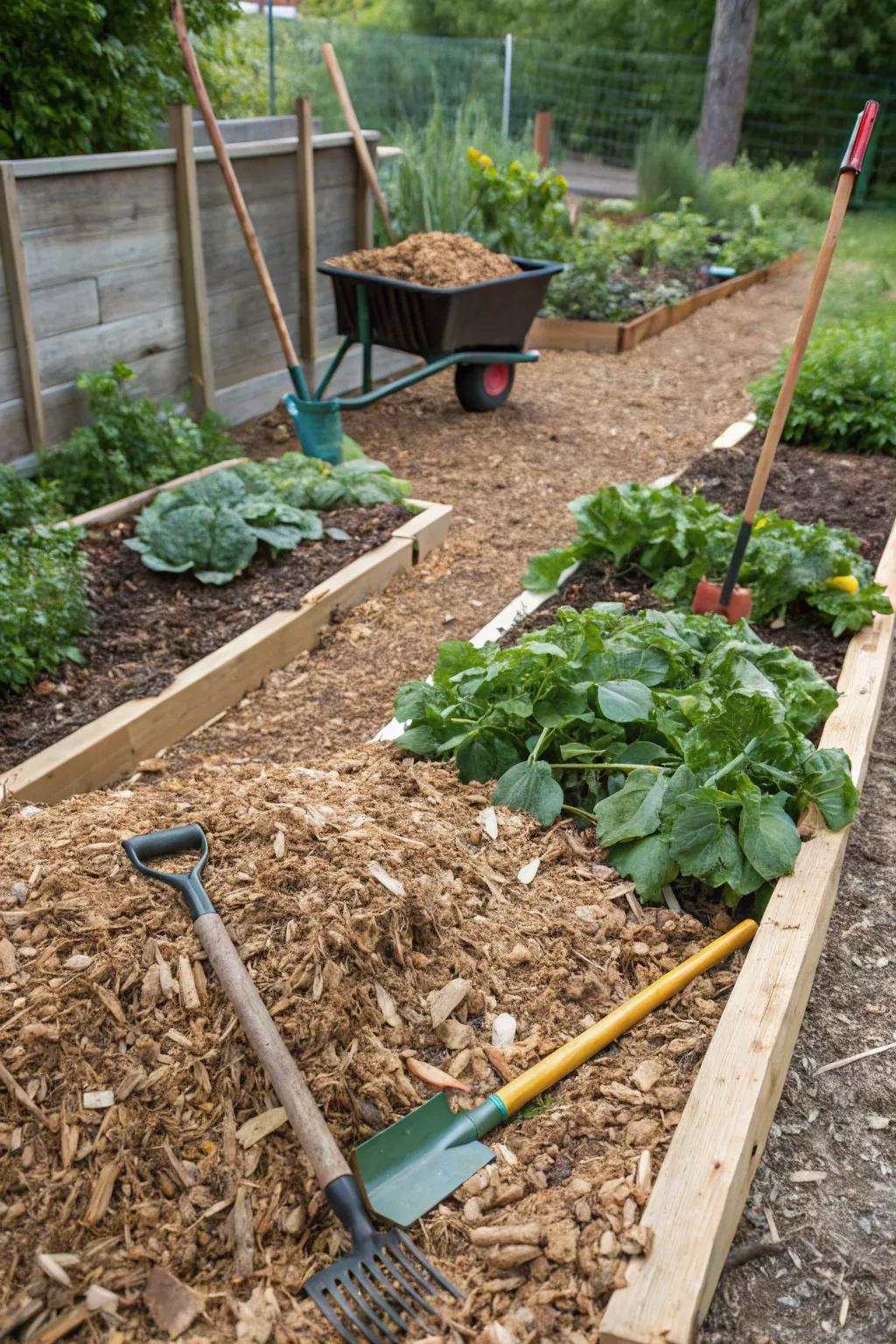 <strong>Wood chips</strong> optimize the productivity of a composting area.” loading=”lazy” class=”pimg”>
	</picture><figcaption><strong>Wood chips</strong> optimize the productivity of a composting area.</figcaption></figure>
<p>Place <strong>wood chips</strong> as a foundation for your composting sector, which facilitates decomposition and boosts soil quality. My compost has never been more beneficial!</p>
<h3>Check these products out:</h3>
<ul class=