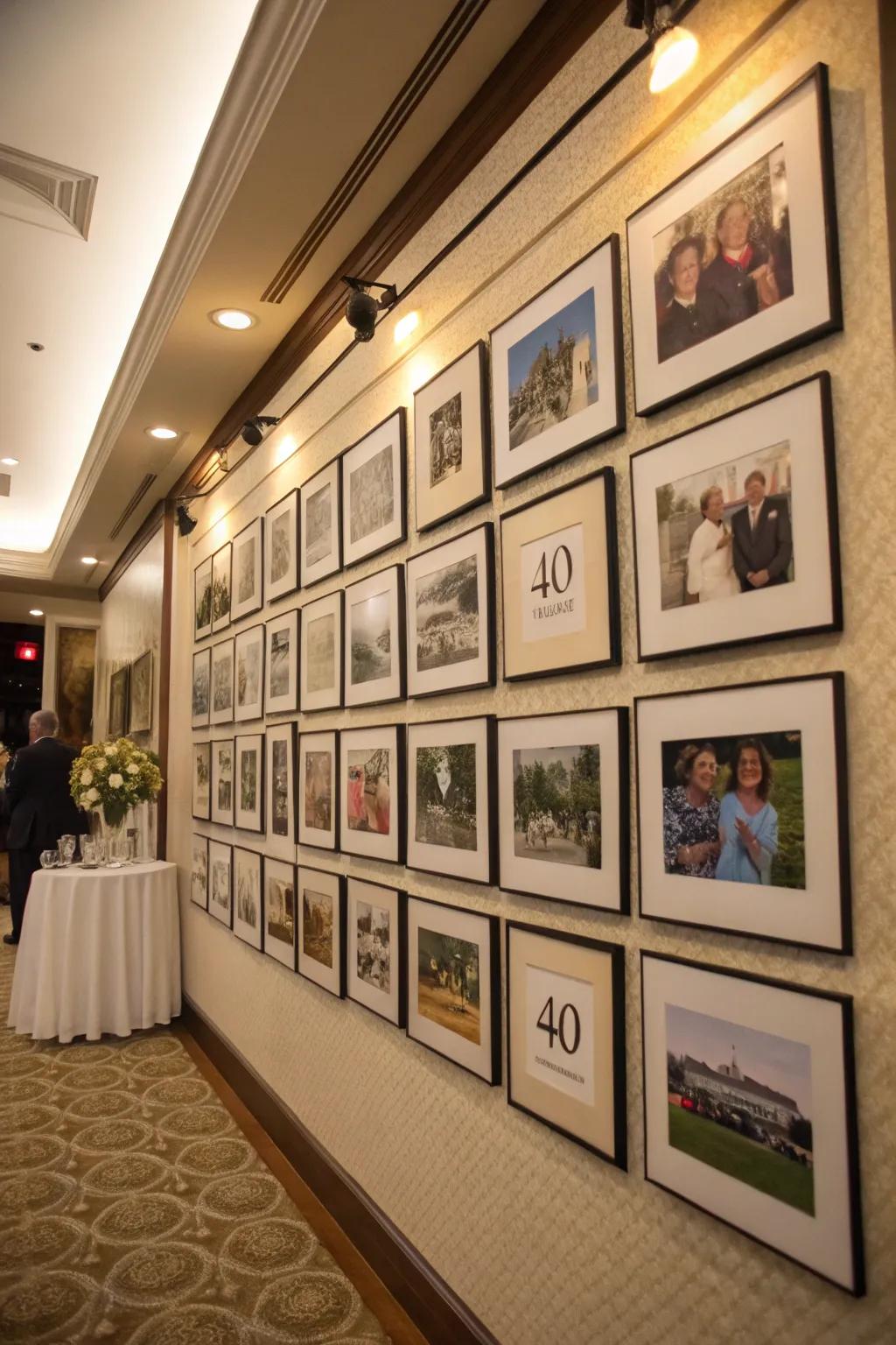 Reminisce with a photo walk through time.