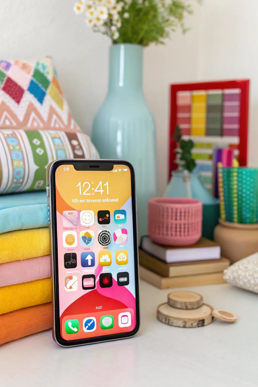 Color-blocking adds organization and vibrancy to your screen.