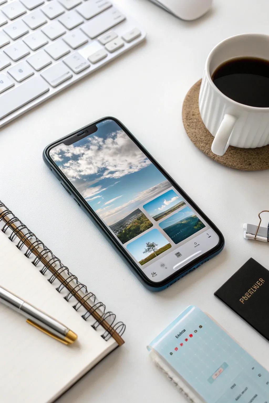 Blend in perfectly with clear photo gadgets.