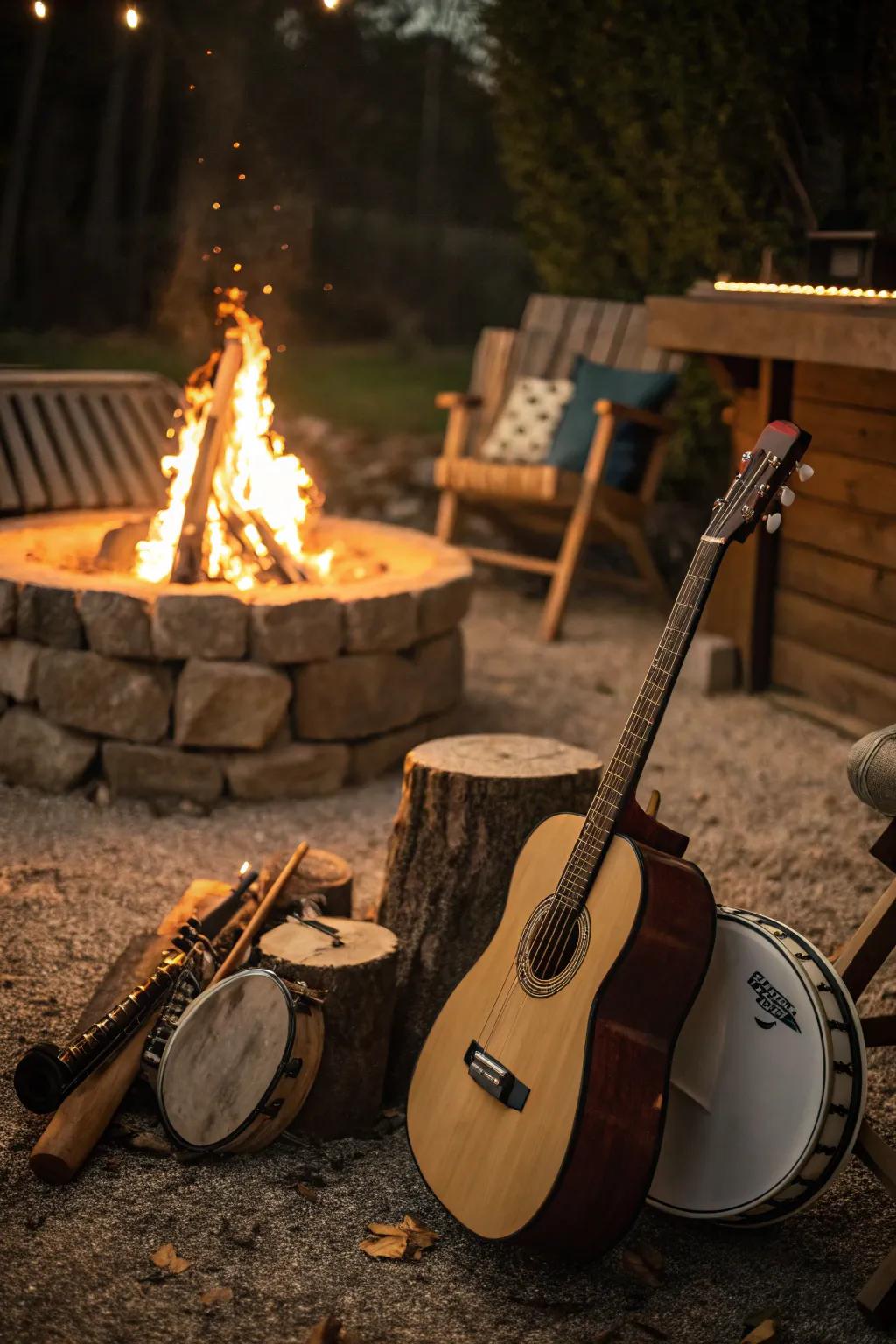 Inspire creativity with an inviting melodic nook.