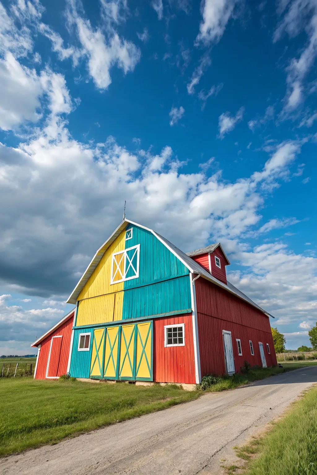 Color palettes possess the power to redefine a barn’s aesthetic.