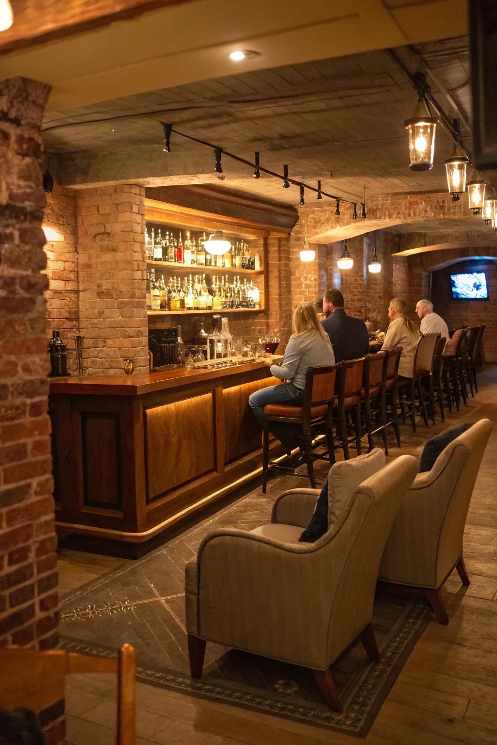 Comfortable seating encourages guests to stay longer.