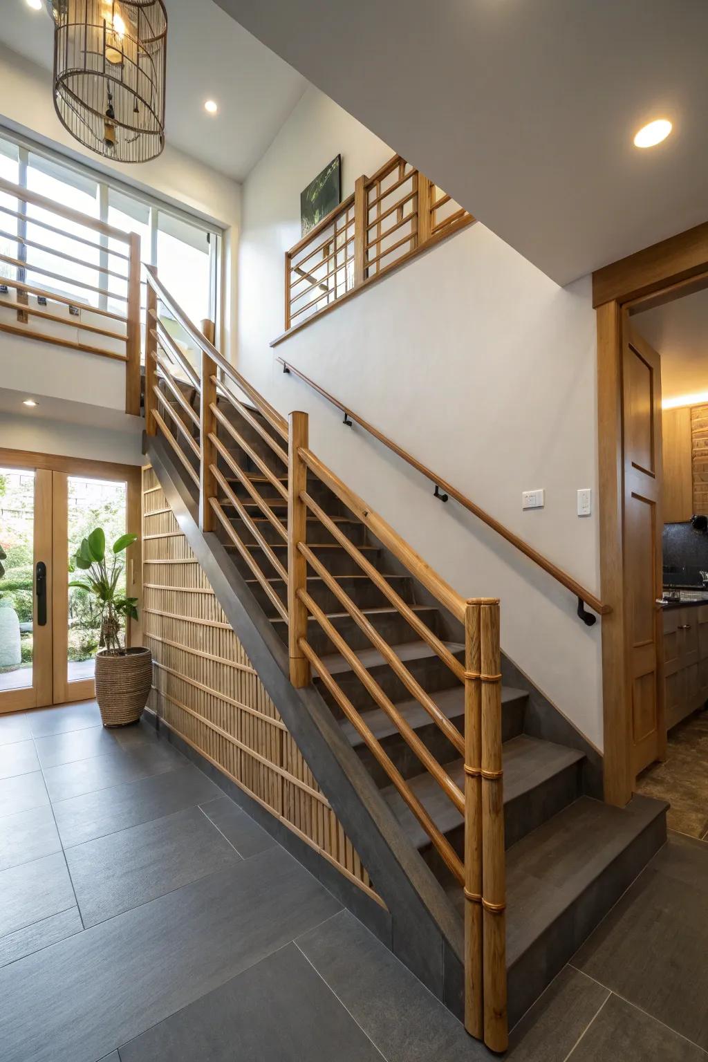 Sustainable resources establish a design statement that's both stylish and responsible.