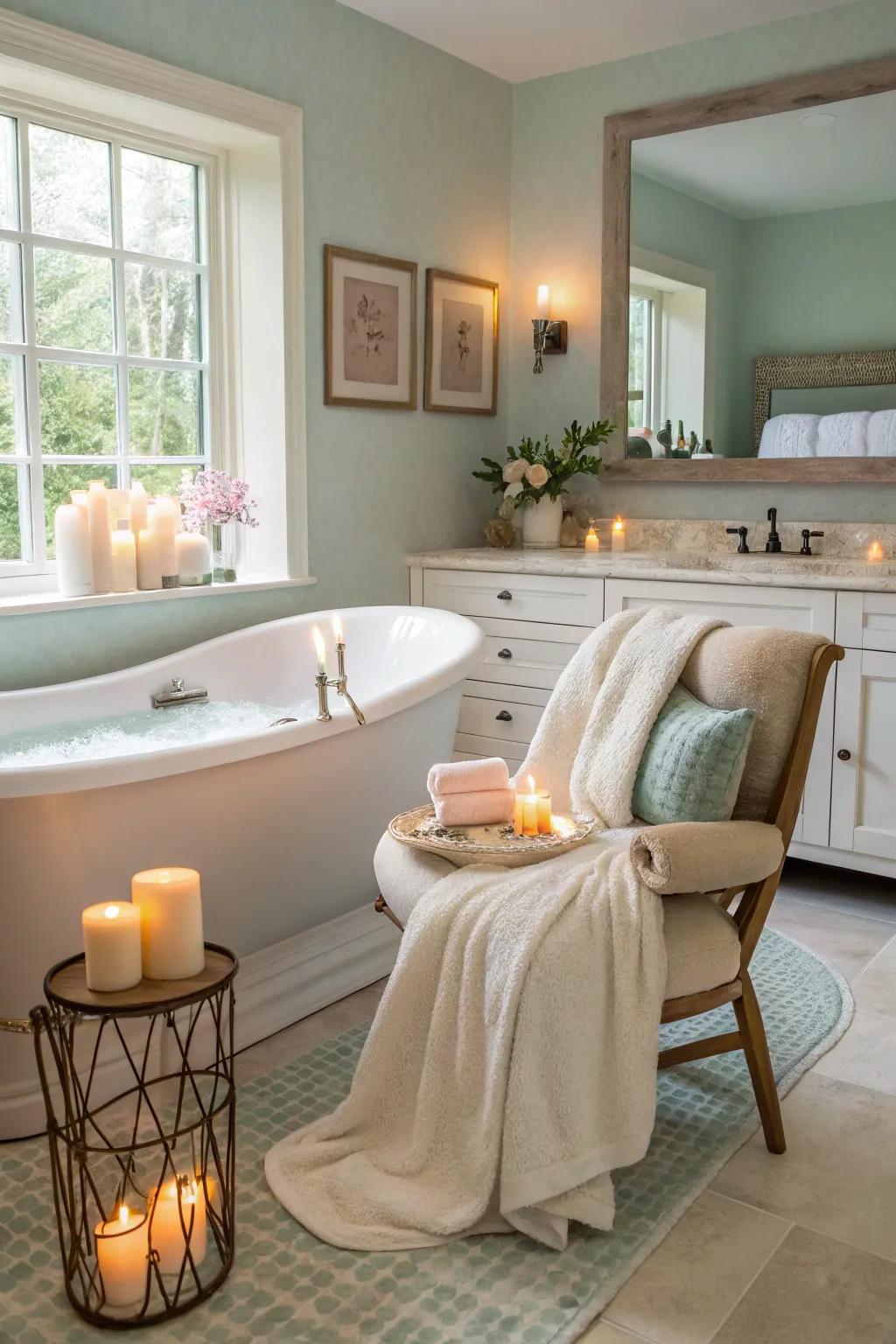 Transform your bathroom into a peaceful wellness haven.