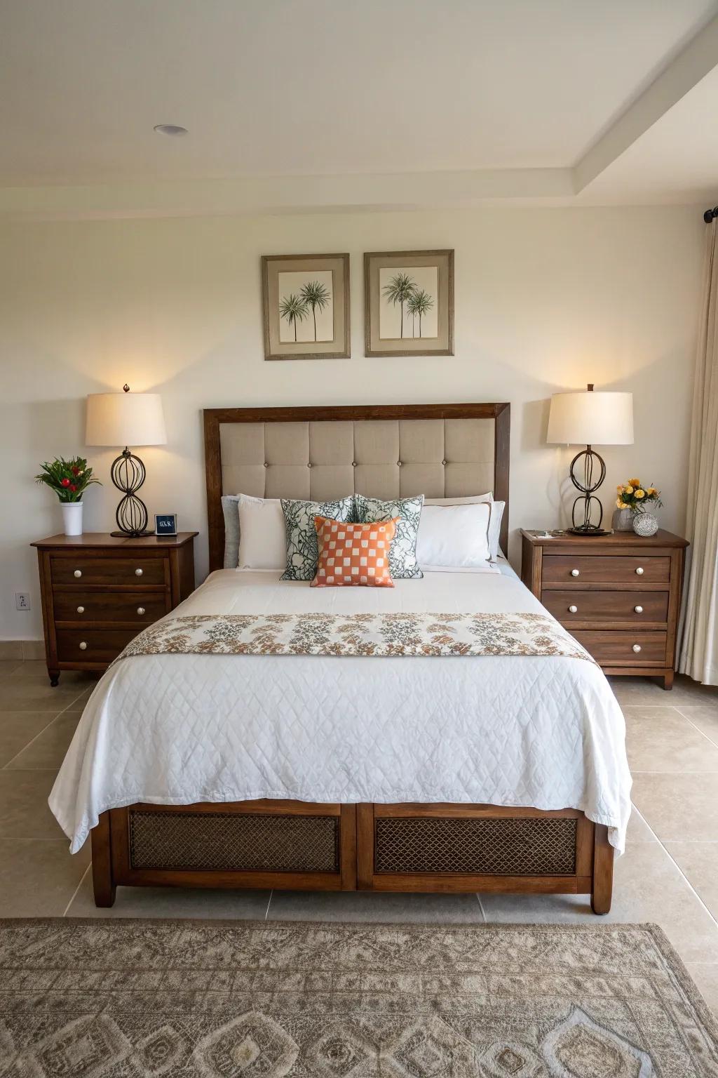 Symmetry grants a sense of balance and order.