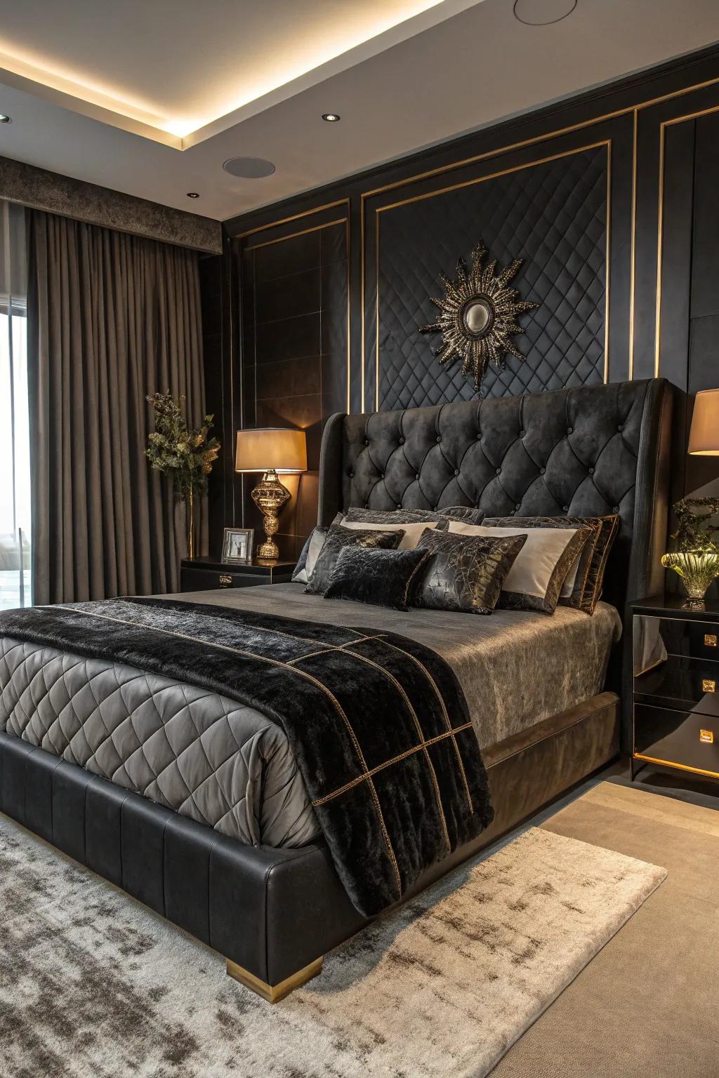 The careful layering of various textures can greatly enrich a space.