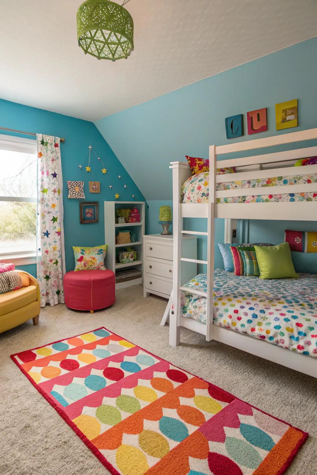 Playful elements add personality and fun to your space.