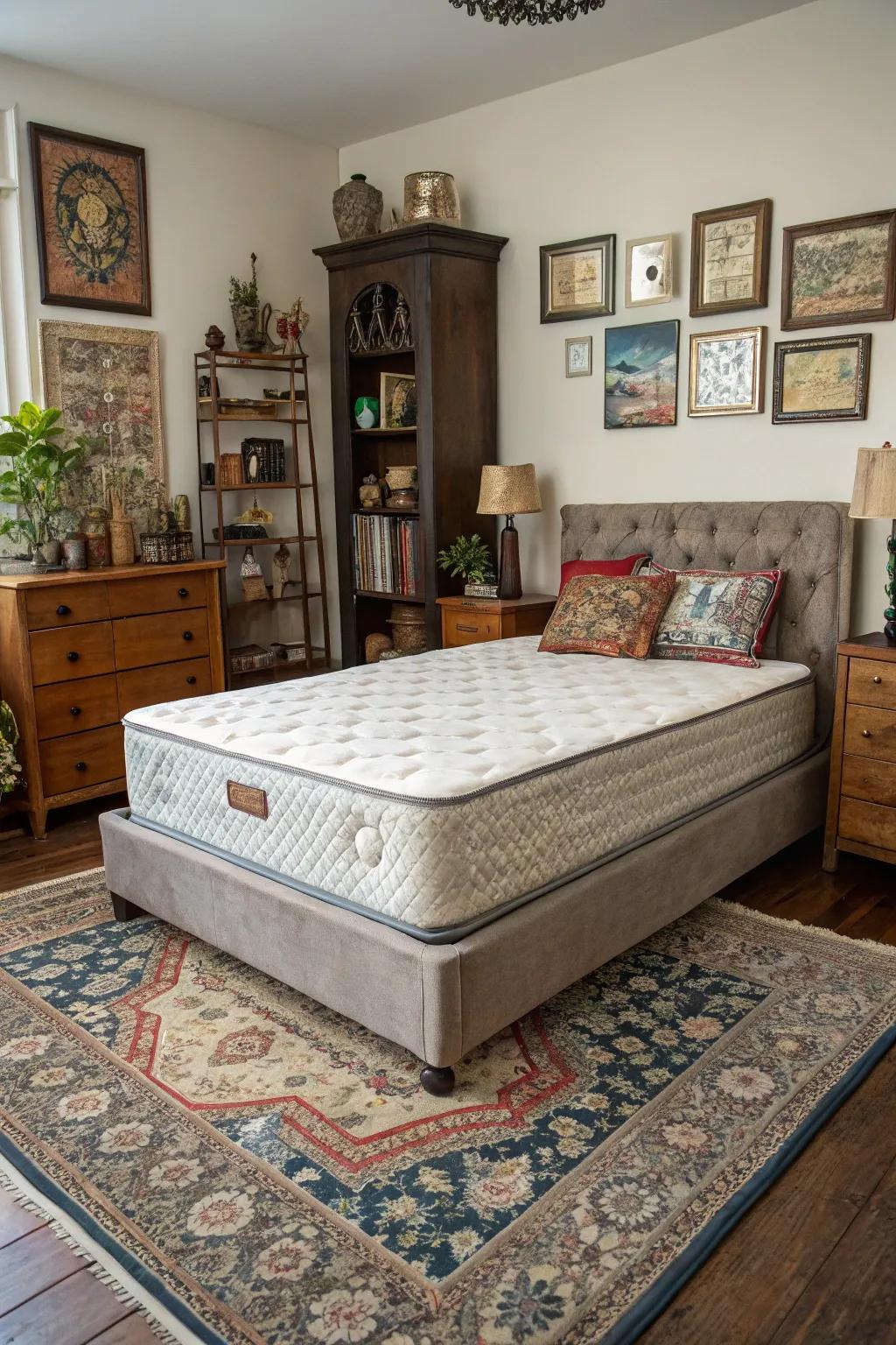 A balanced blend of classic and modern styles.