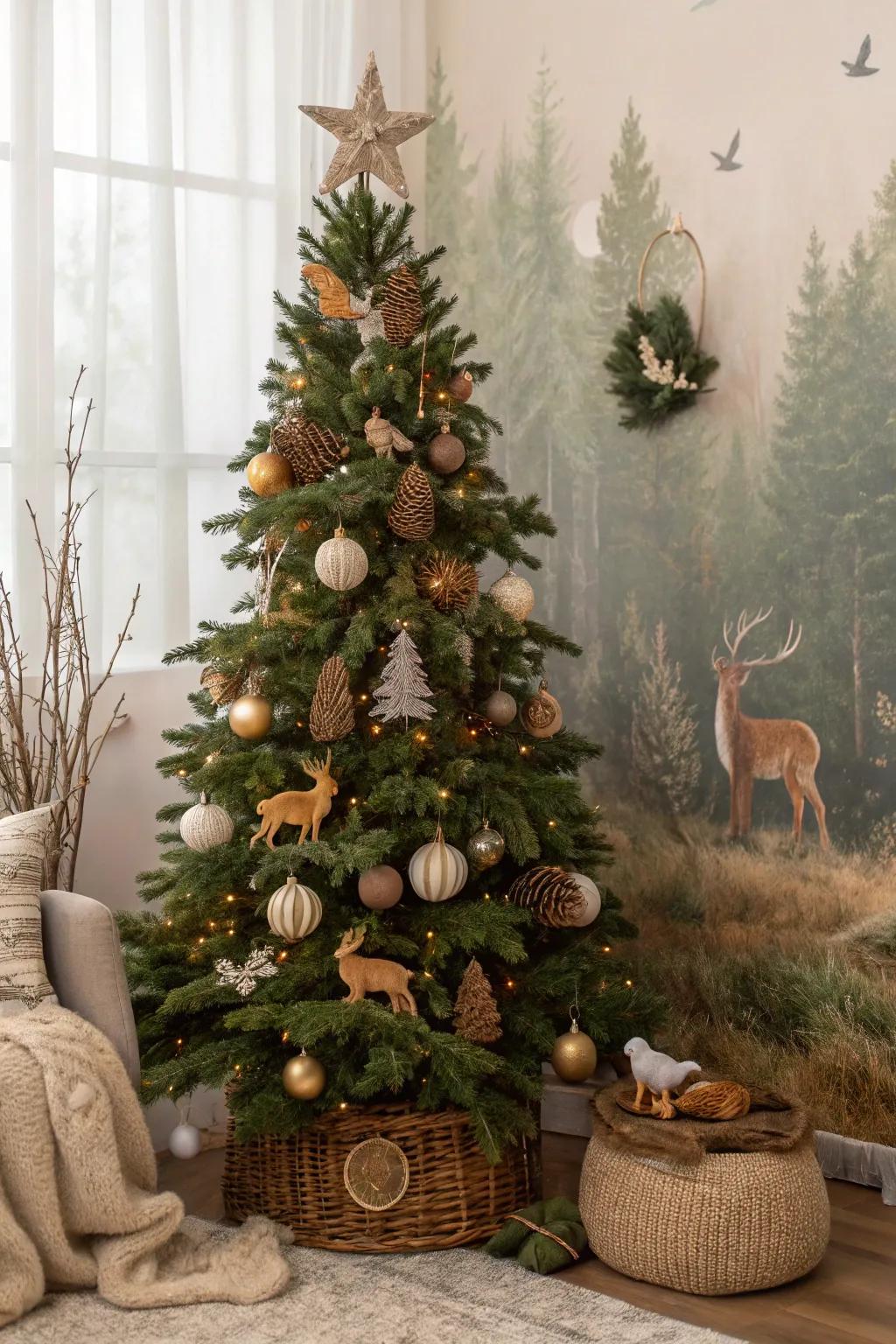 Stir up a sensation of magic through a woodland theme.