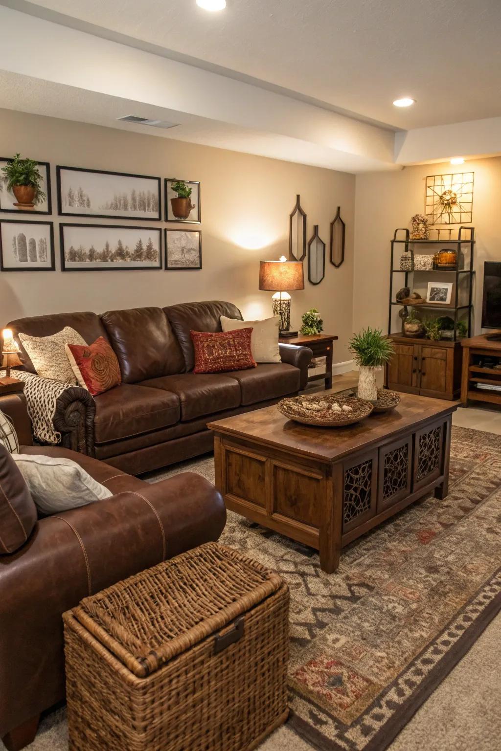 Nested tables offer both design and practicality.