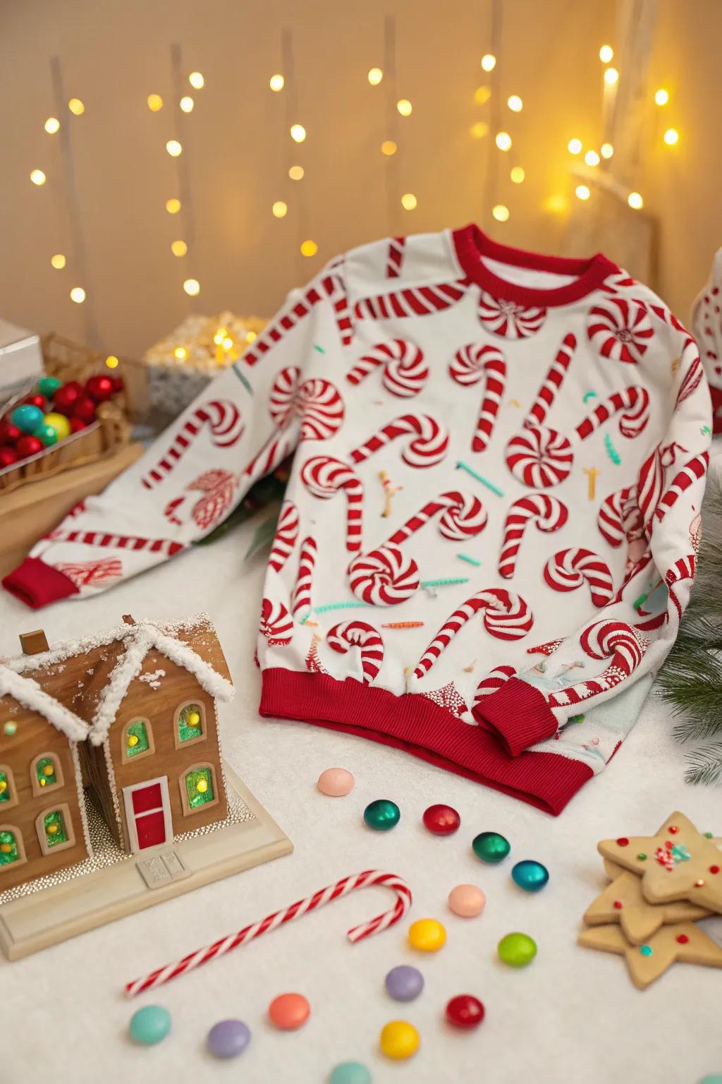 Sweet stick mayhem for a sugary holiday twist.