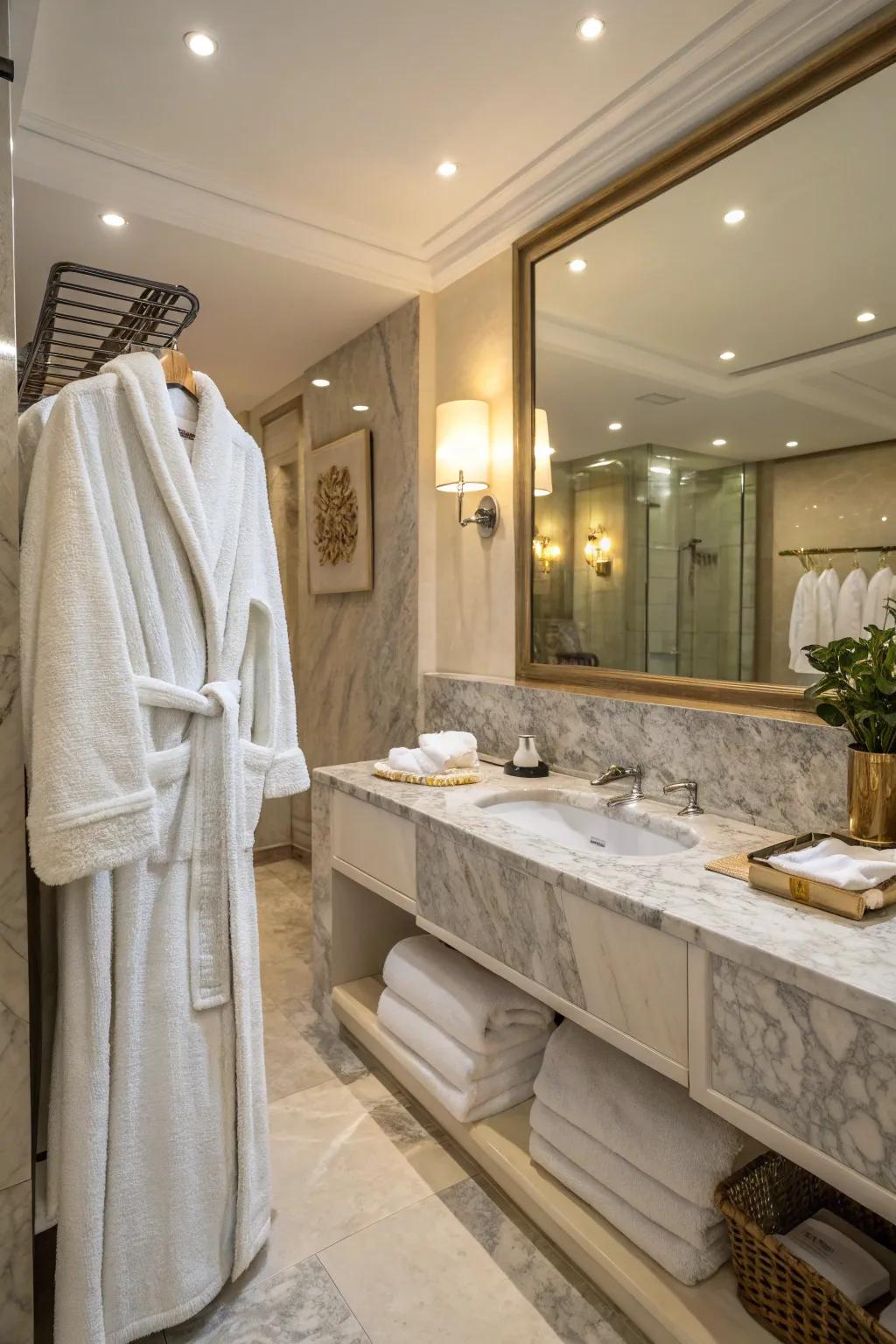 Lavish towels and wraps turn everyday moments into indulgence.
