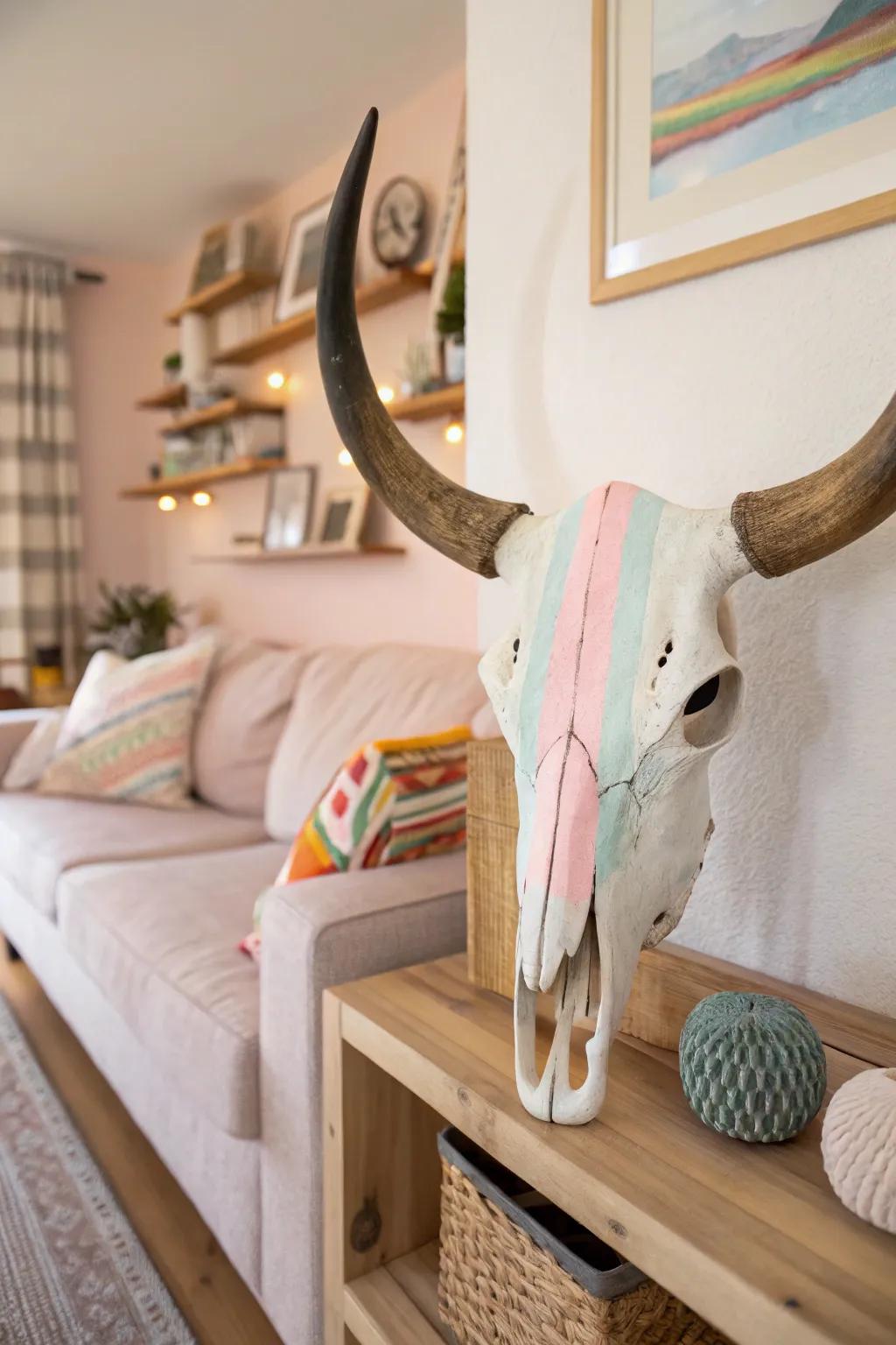 Pastel shades cultivate a calming and ethereal impression on décor.