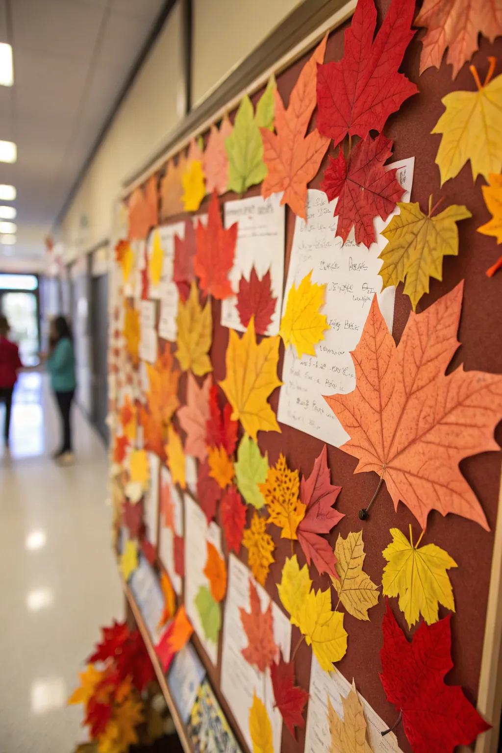 An Autumn Tints Collage appends a sprinkle of radiant hues.