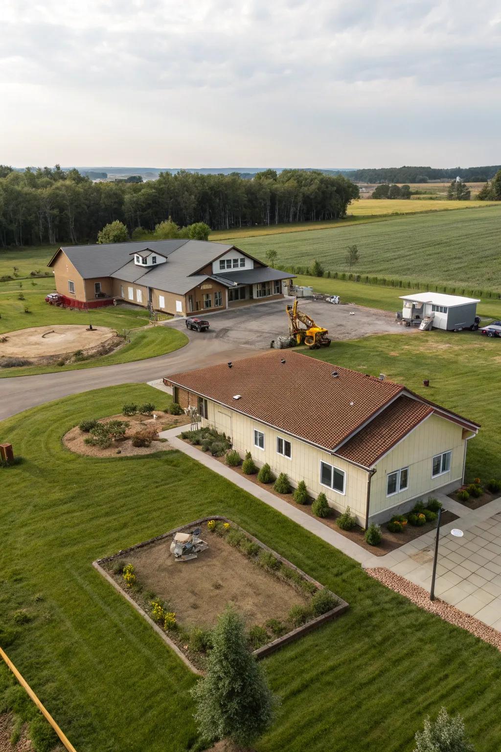 A layout planned to adapt to the future family needs.