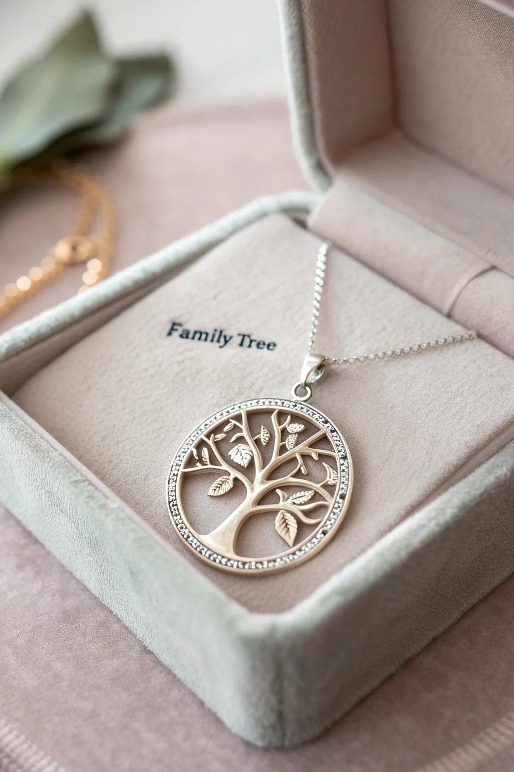 Personalized chains are a wearable tribute to family.