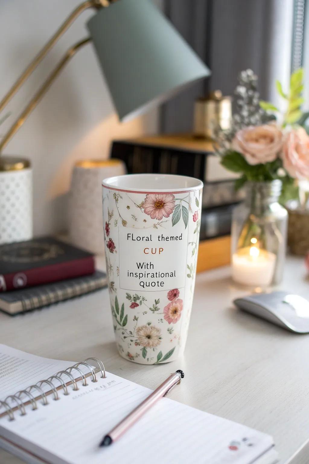 Inspiring floral mugs to brighten your day.