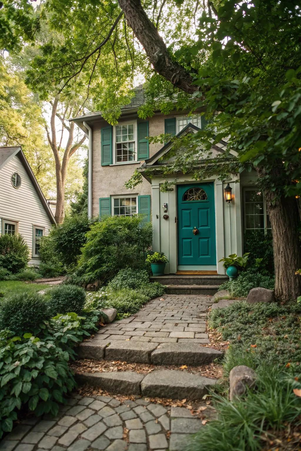 Blue-green brings a new mix of calm and energy.