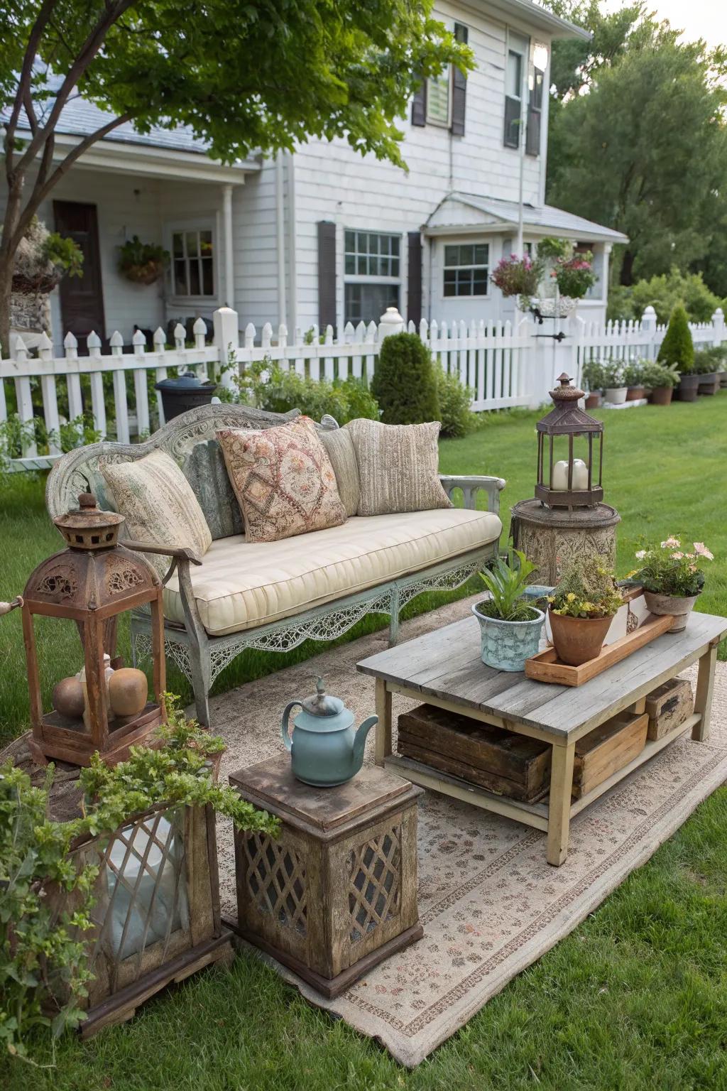 Infuse classic allure into your front yard design.