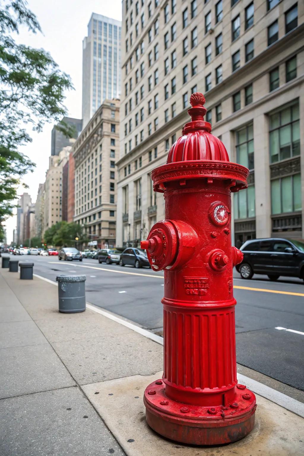 A striking water spout letterbox certain to be noticed.