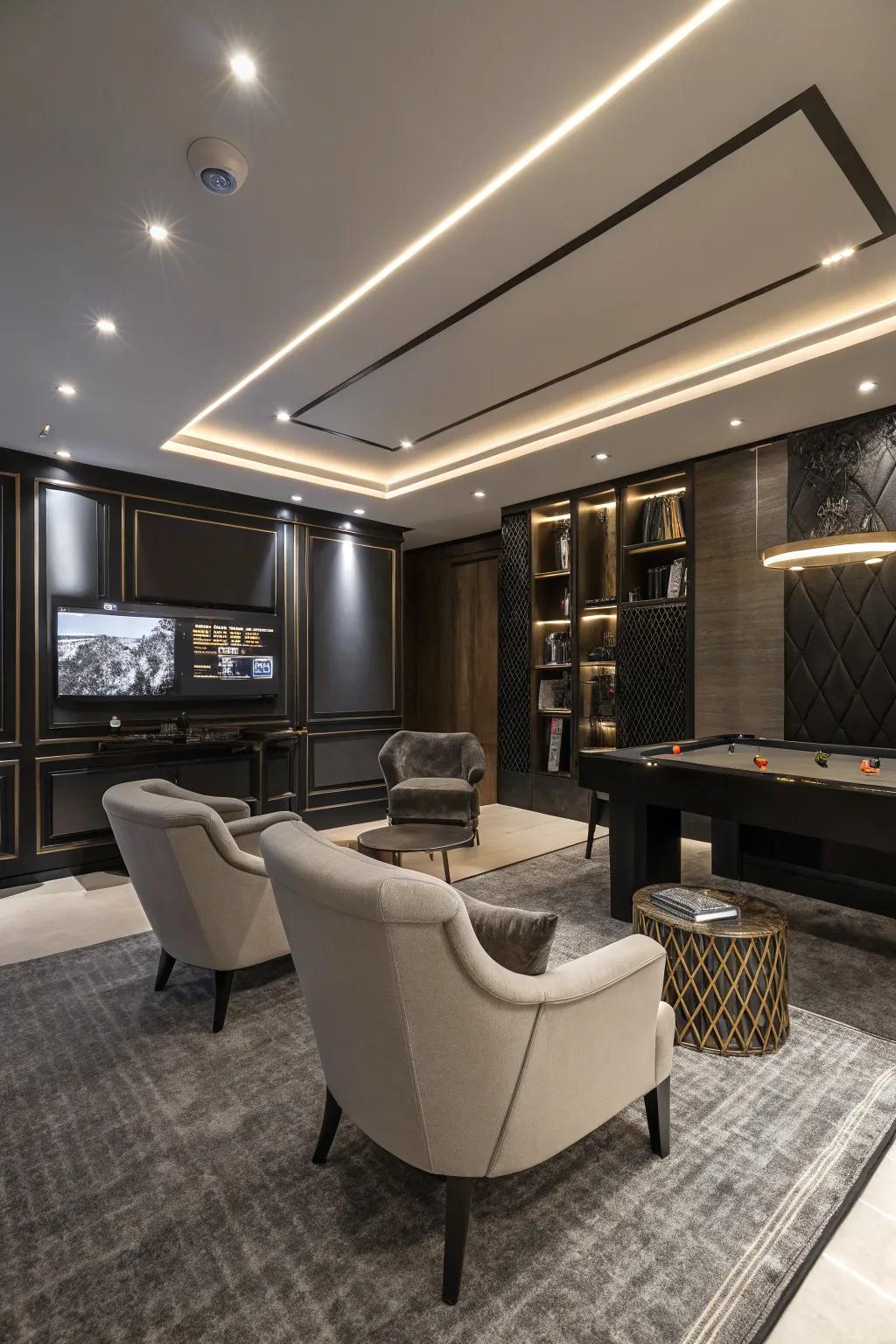 Chromatic palettes offer elegance and cohesion.