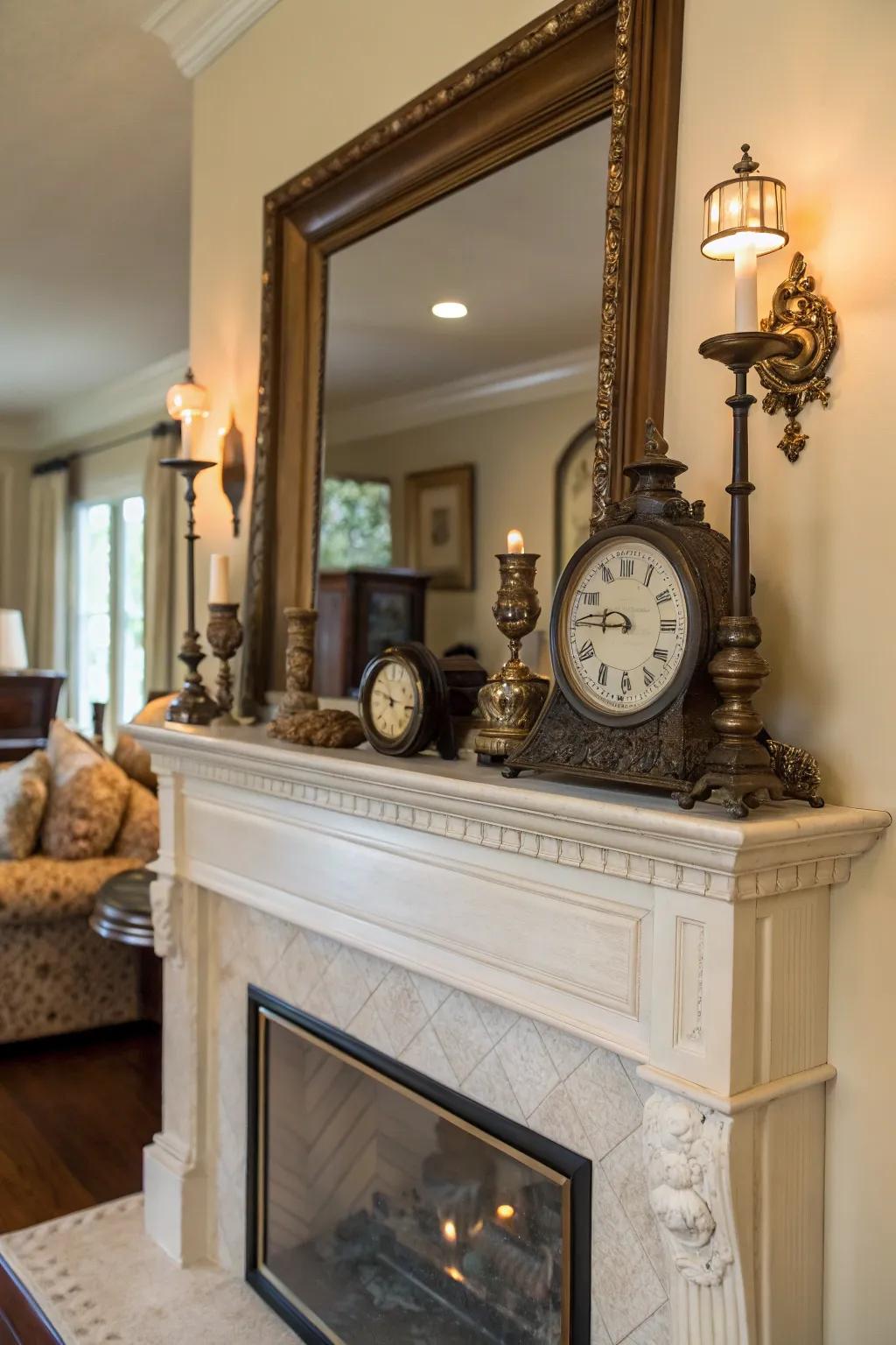 Vintage charm featuring retro décor.