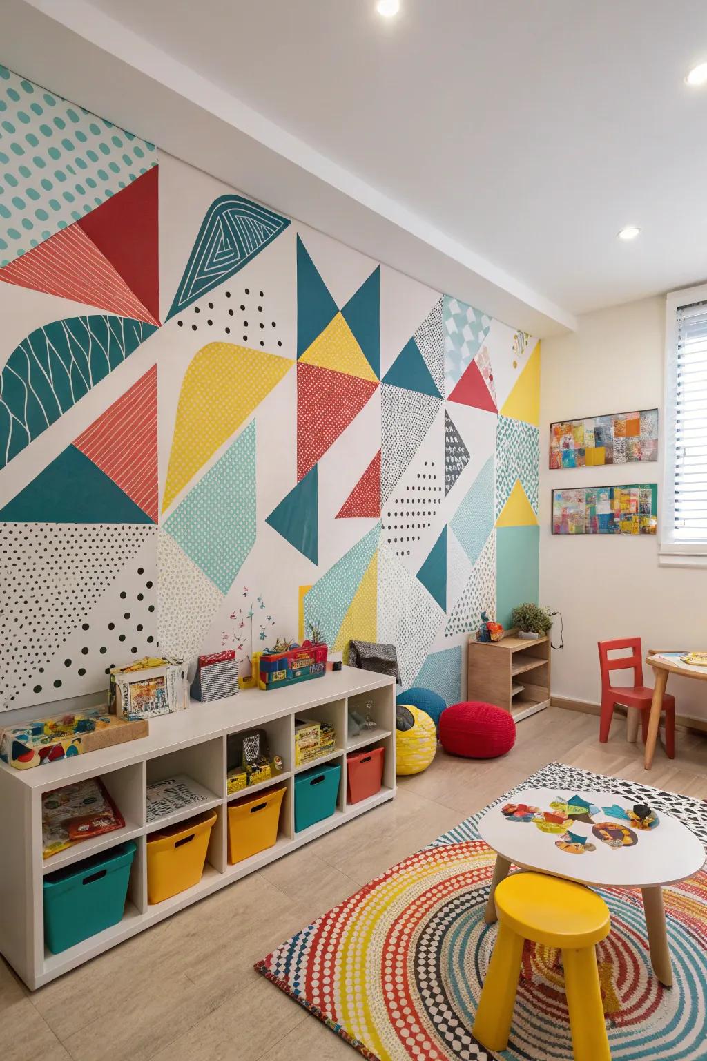 Transform your wall into a piece of art through a mural.