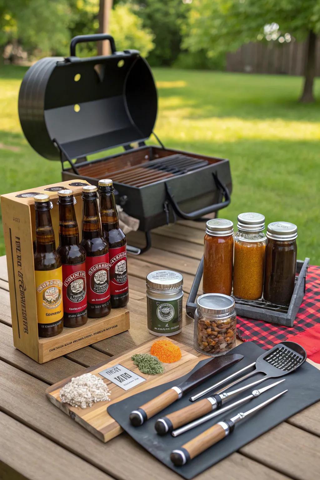 Perfect for the dad who loves to grill and chill.