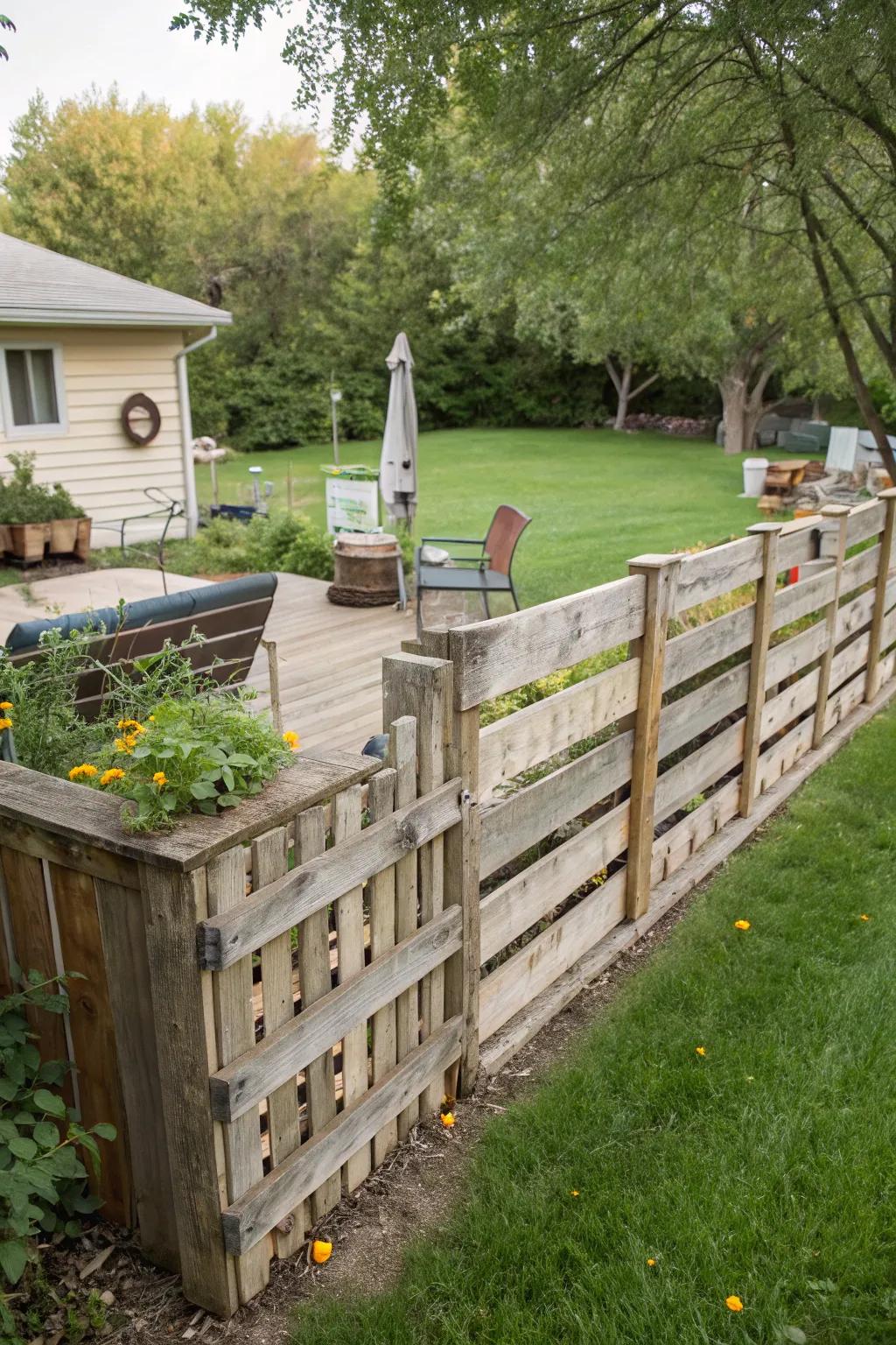 Eco-friendly and endearing skid boundary.