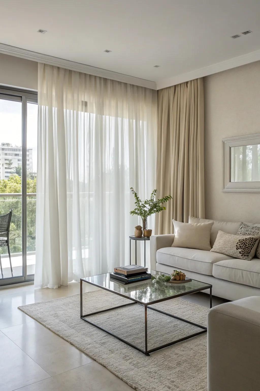 Choosing the correct dressing dimension can greatly impact the space's style.