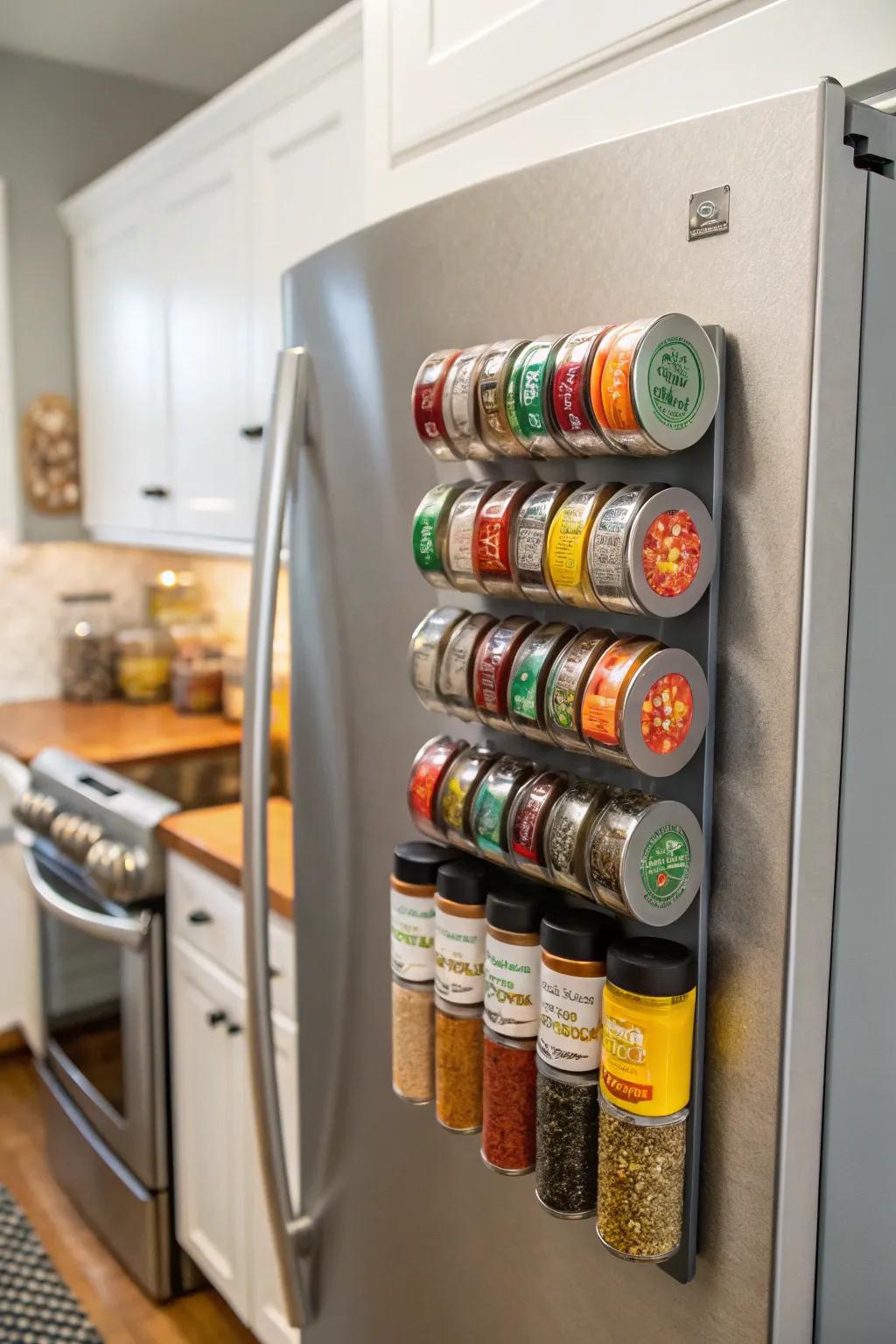 Ferrous jars transform your spices into a striking display.