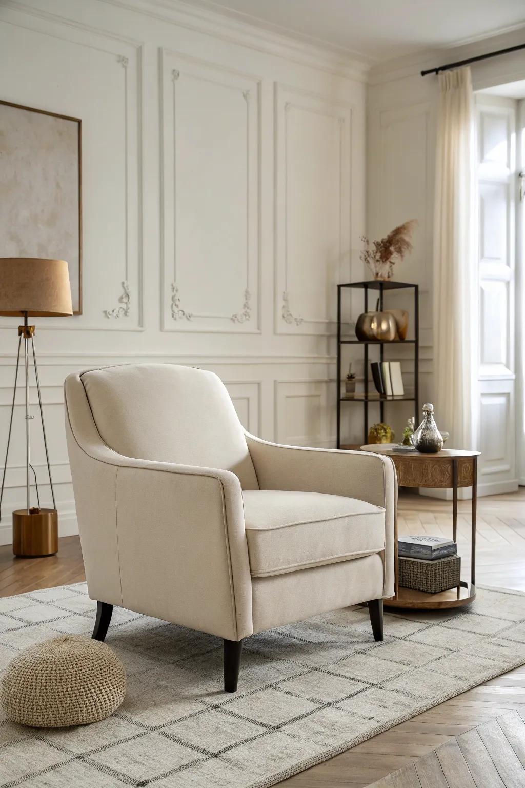 Minimalism finds common ground with comfort in elegantly refined chair designs.