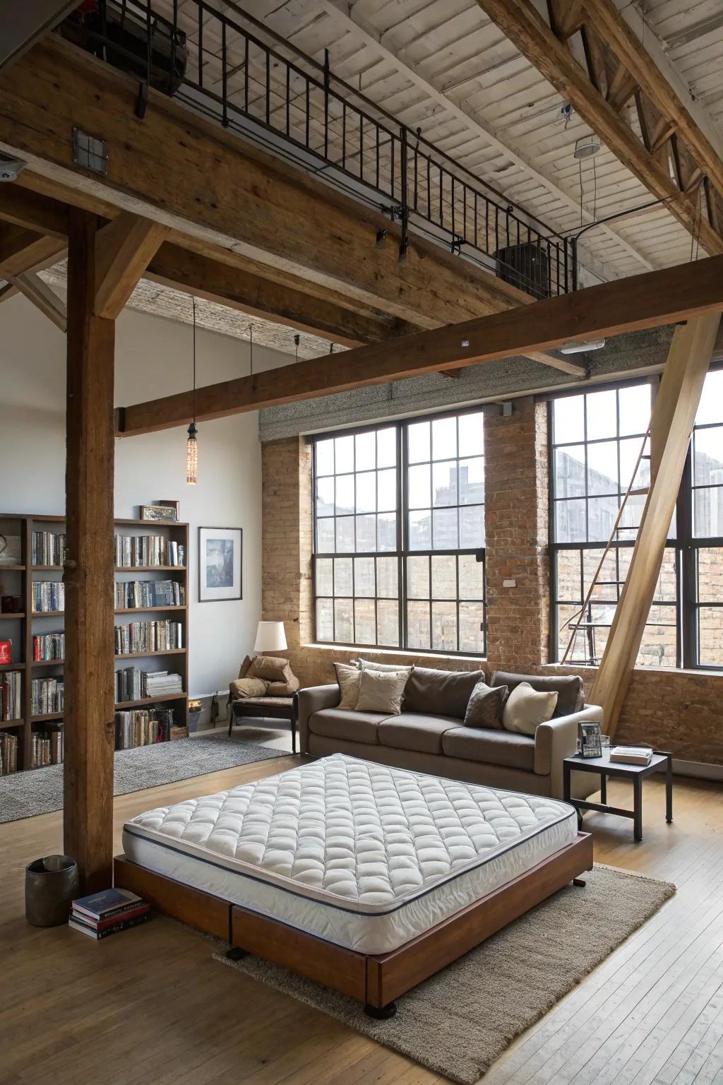 Make your living space better with a stylish loft design.