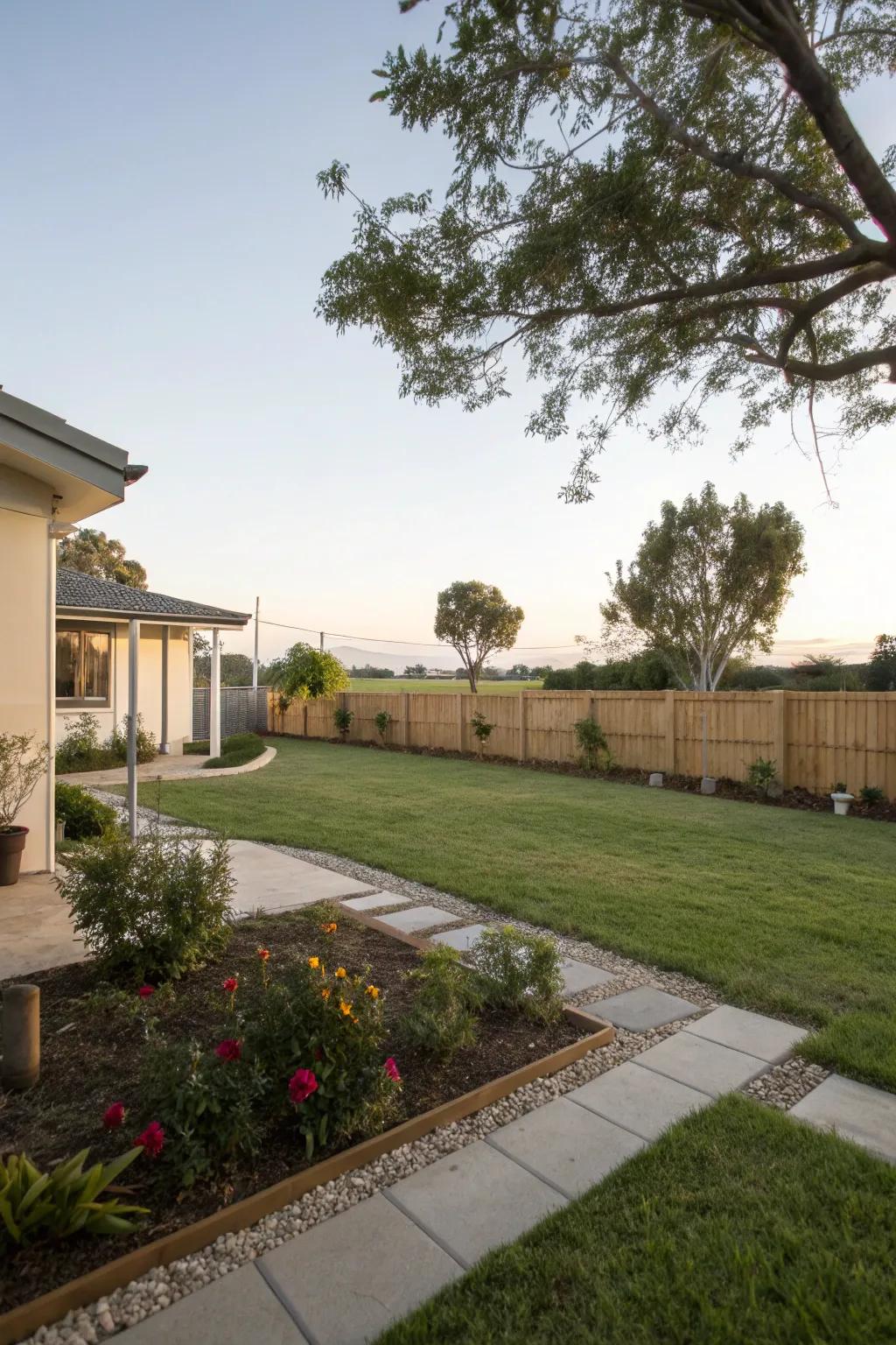 Open spaces evoke a tranquil and uncluttered ambiance.