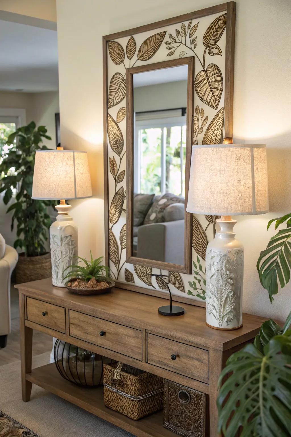 Nature-inspired themes bring calmness and serenity.