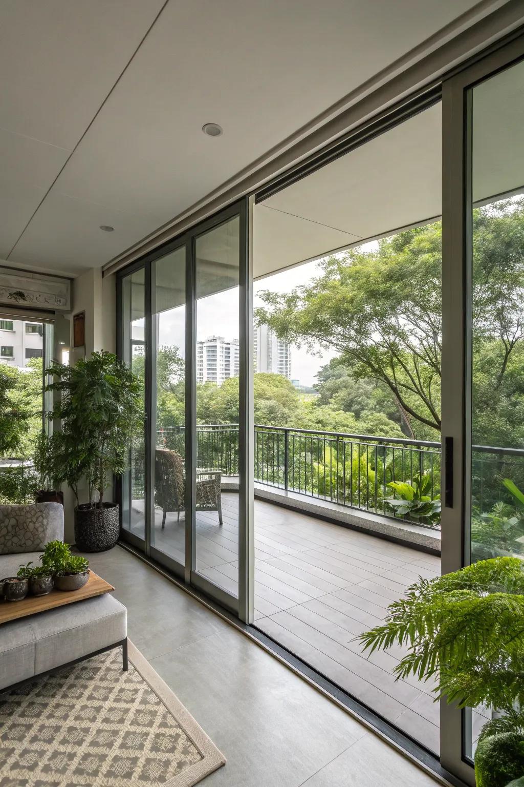 Indoor-outdoor connections enhance your living area.