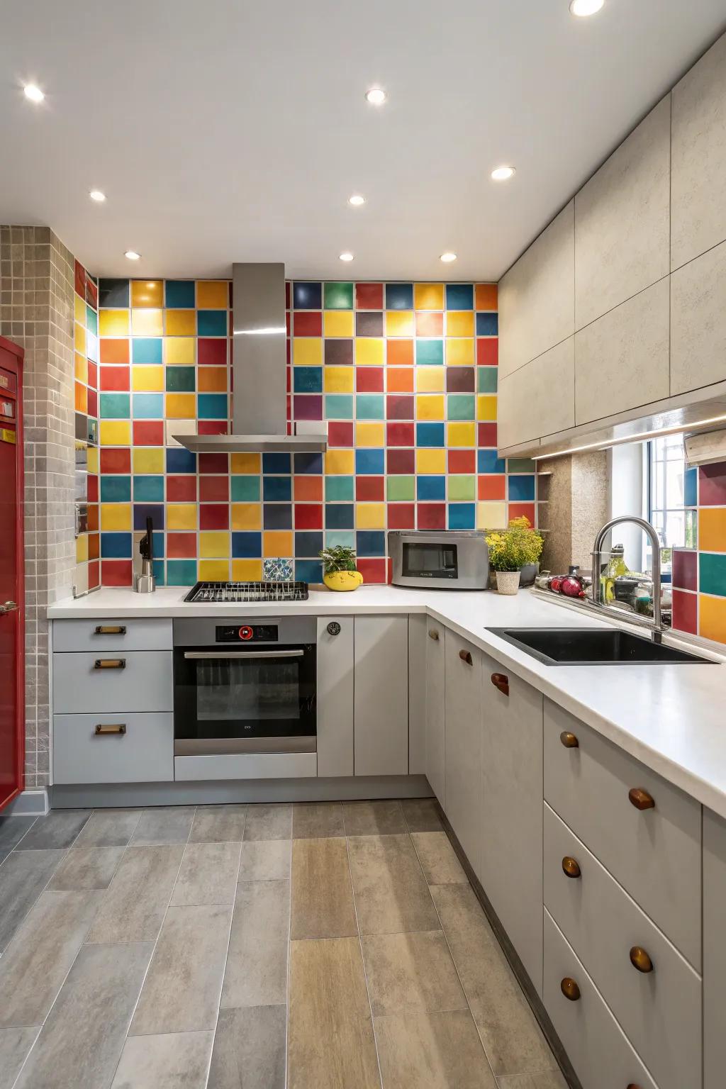 Vivid colors add vibrancy and character.