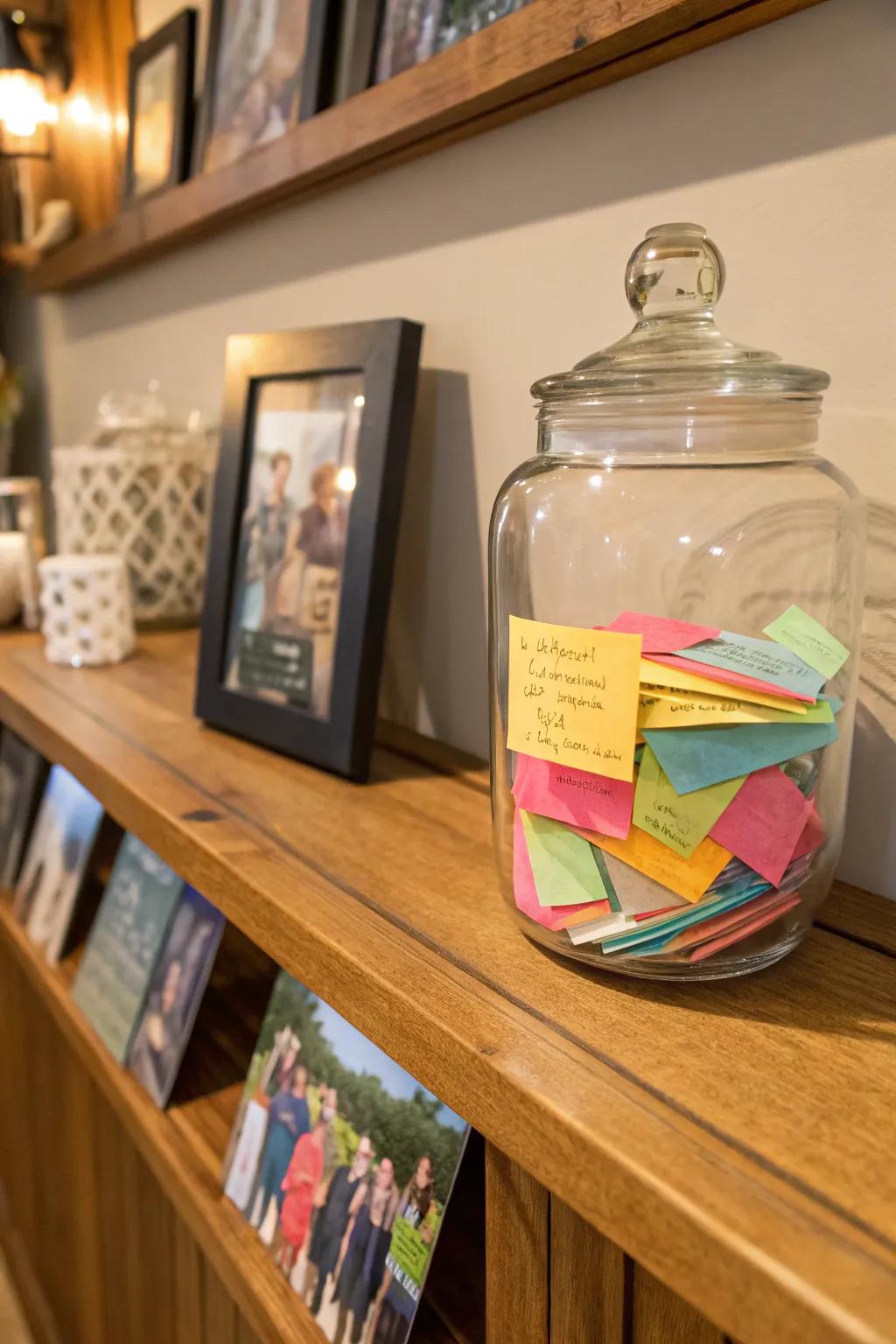 A vessel of memories, filled with affection and laughter.