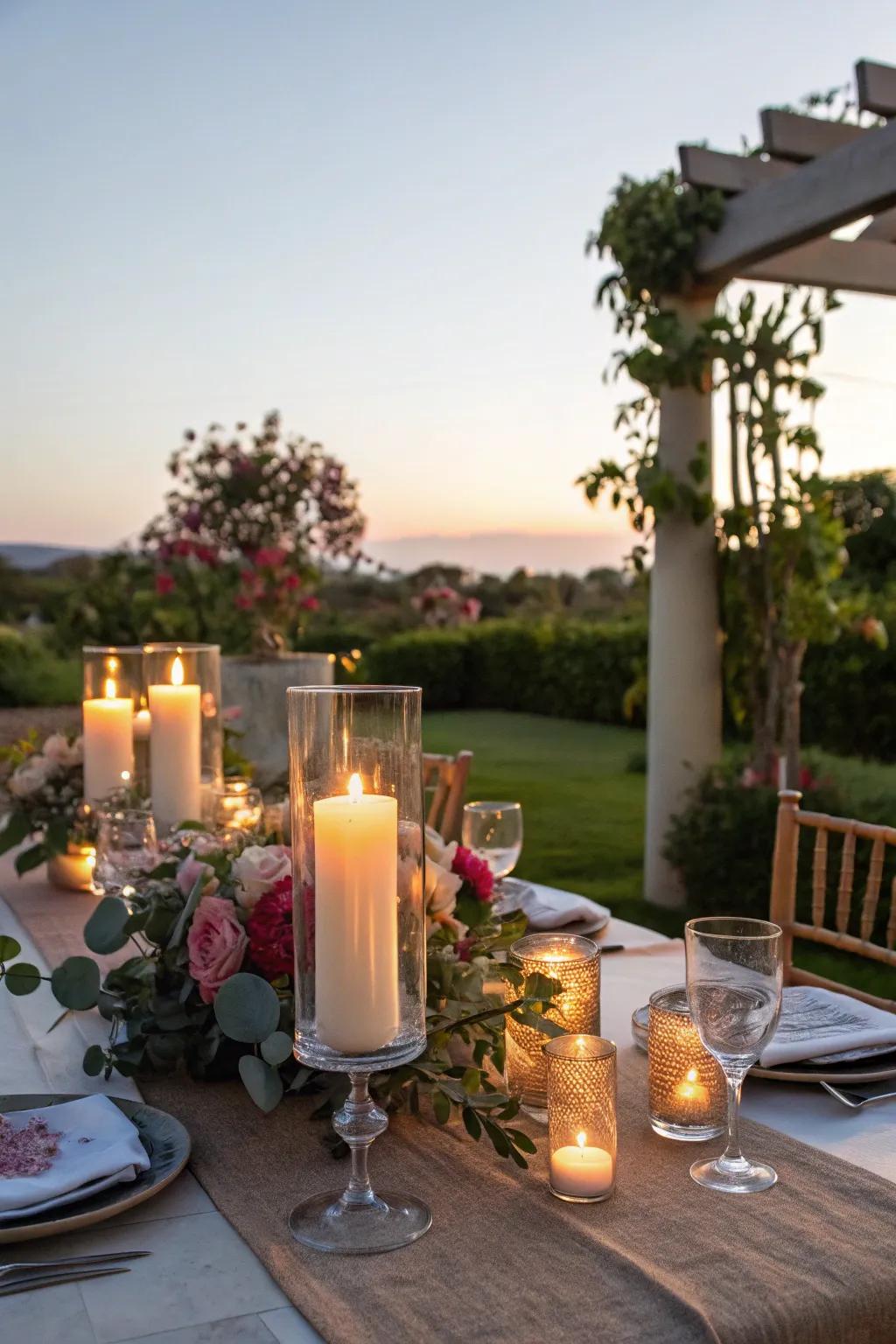 Protective candle covers offer both design and function.