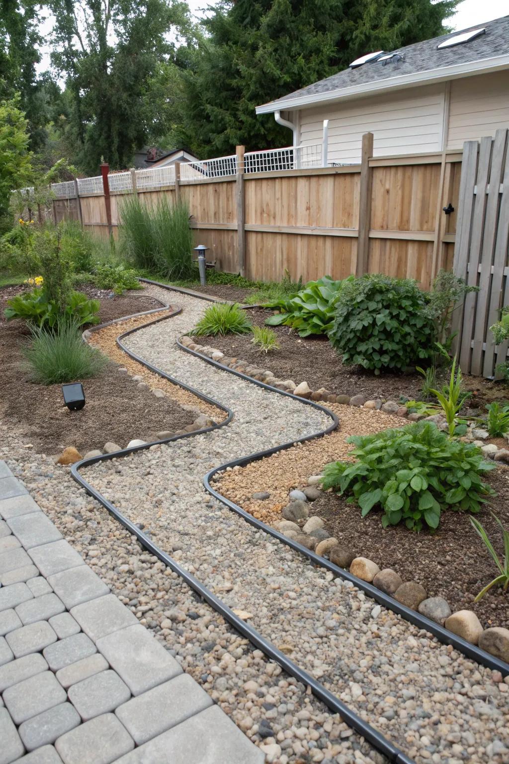 Keep your dog's play area clean with effective drainage solutions.