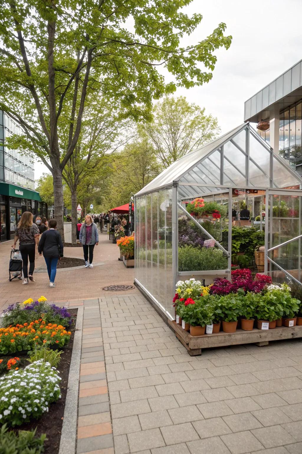 Instant plant room for fresh and energetic seasonal shows.