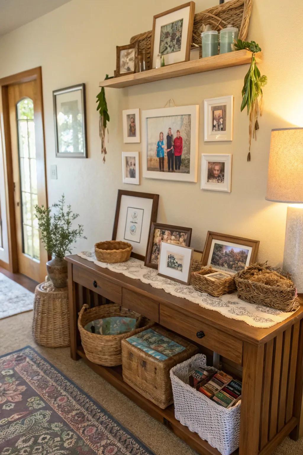 Add personal details to personalize your prayer area.