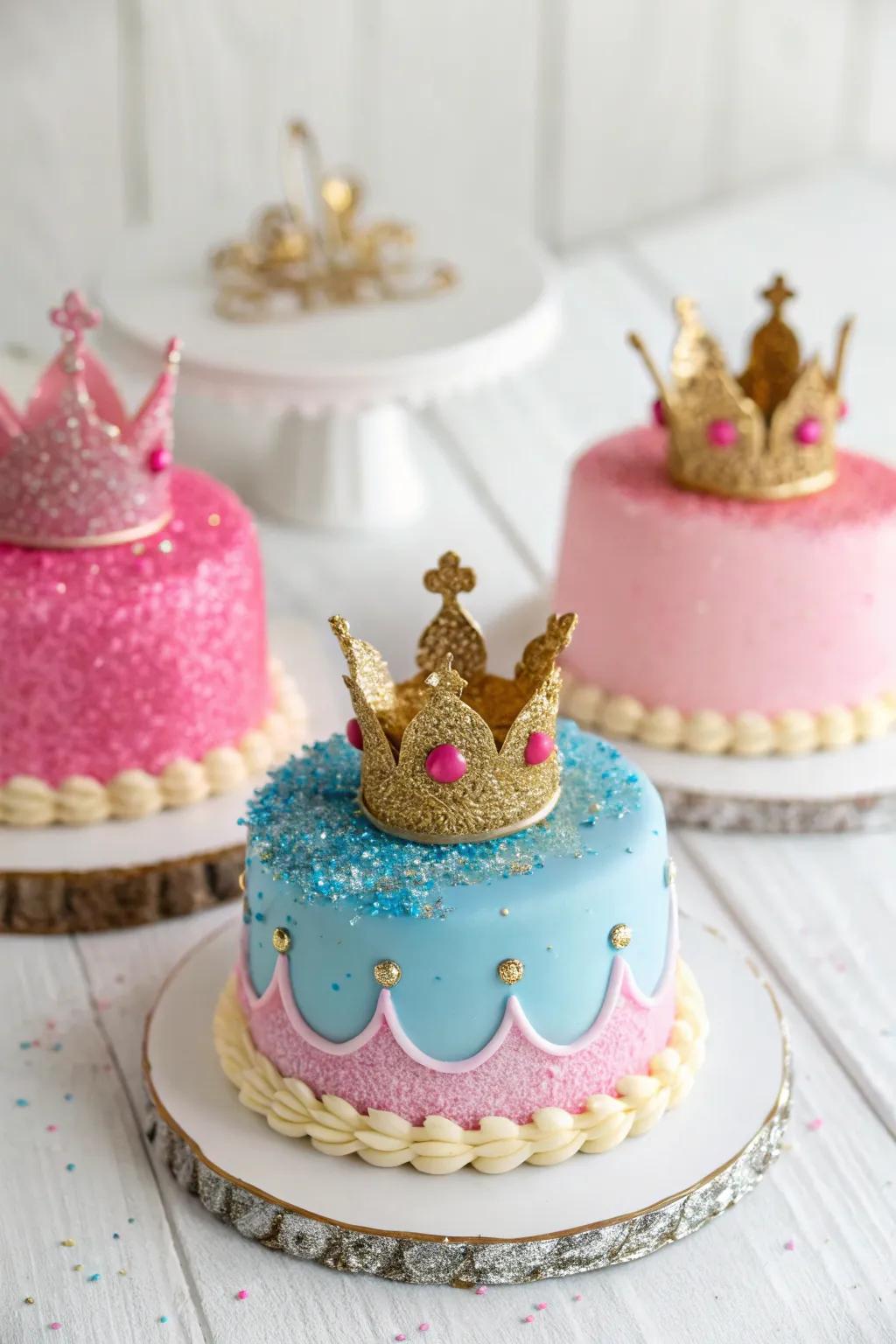 Sweet treats that sparkle with princess charm.