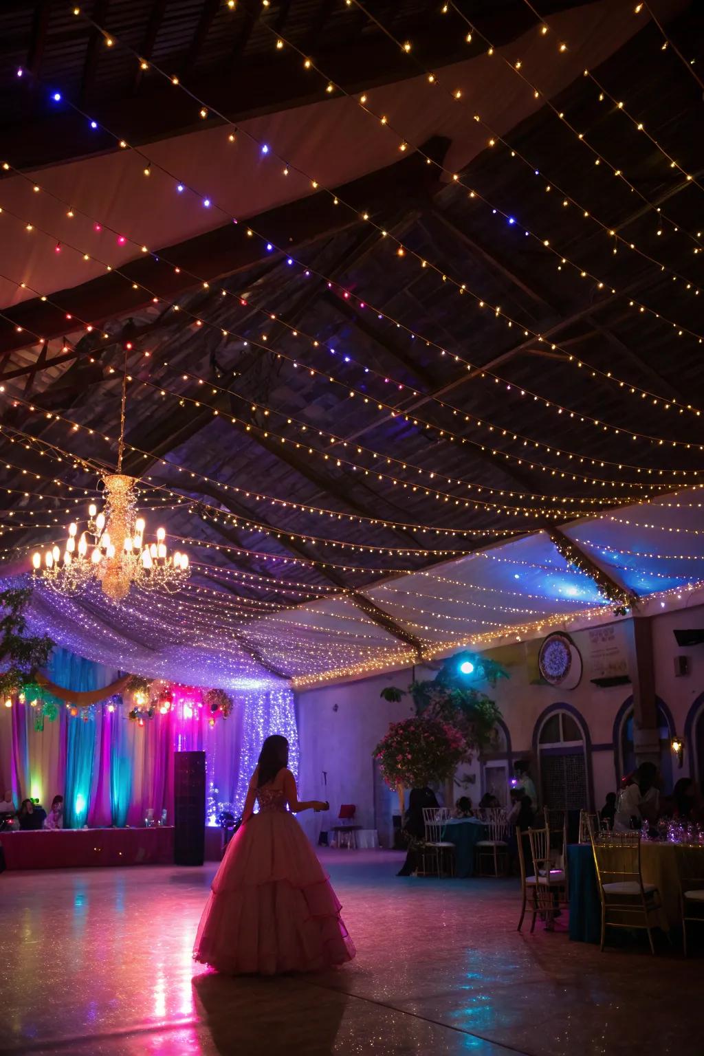 Fairy lights add a magical touch to any celebration.