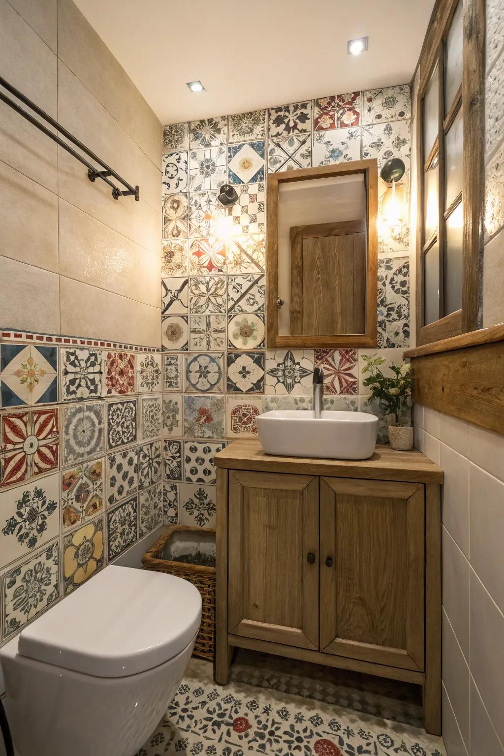 Layout combinations add individuality and charm.