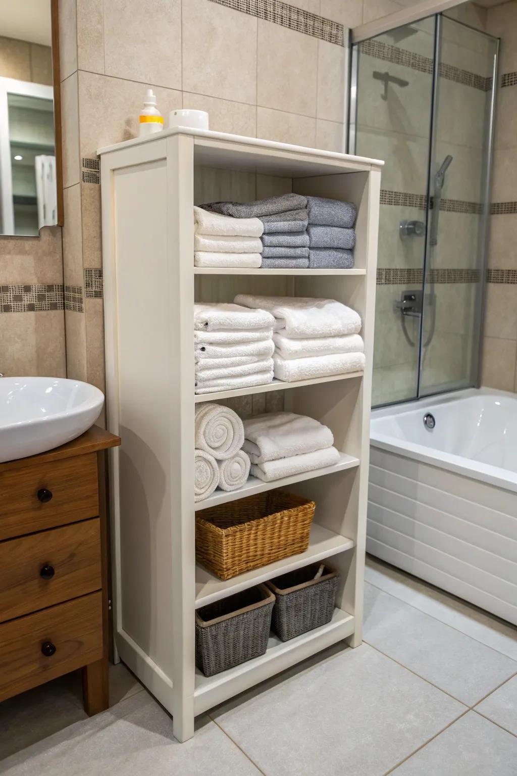 Small-scale units offer plenty of storage in minimal spaces.