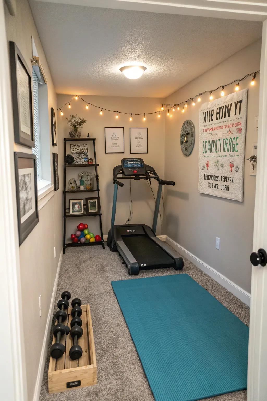 Your preferred workout location can be a corner that is well-utilized.