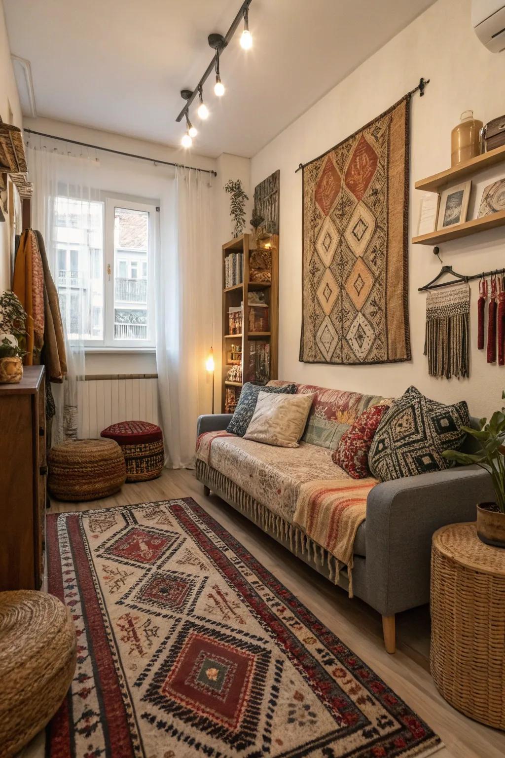 Textures can bring character to your space.