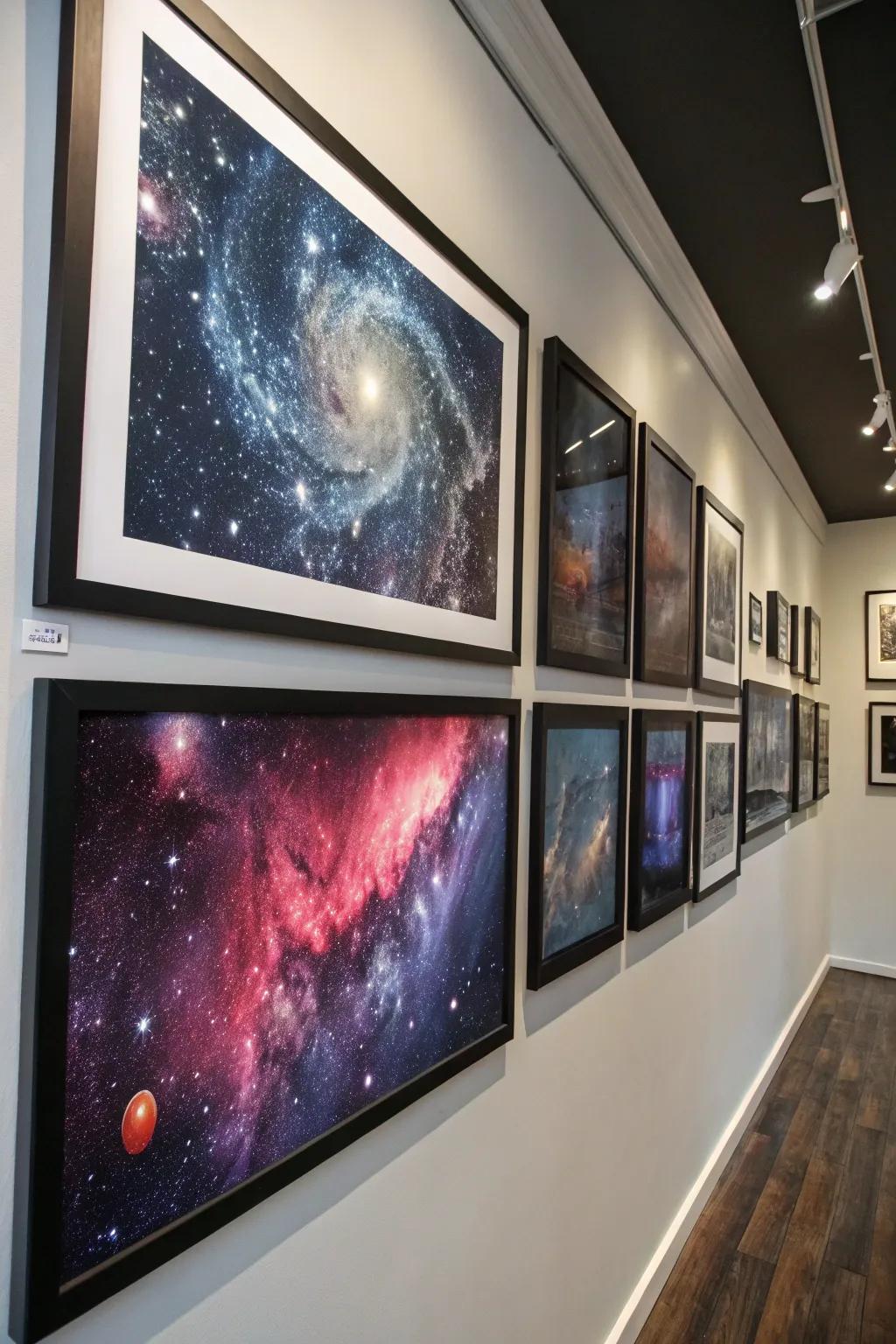 Celestial canvases offer a stunning visual experience of the universe.